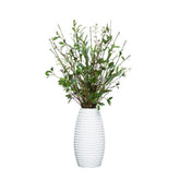 MIXED GREENERY IN WHITE VASE - Hedi's Furniture
